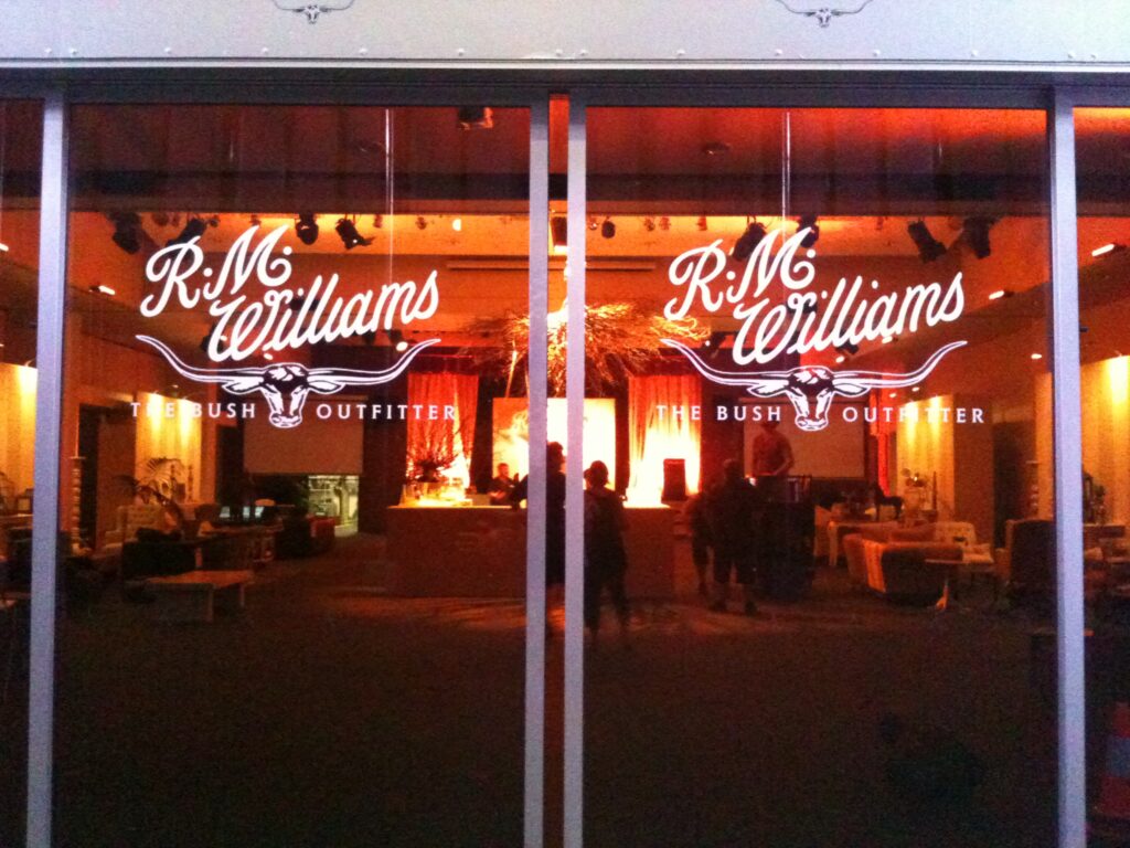 RM Williams sticker